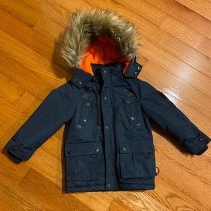 Boys Winter Coat Parka size 4